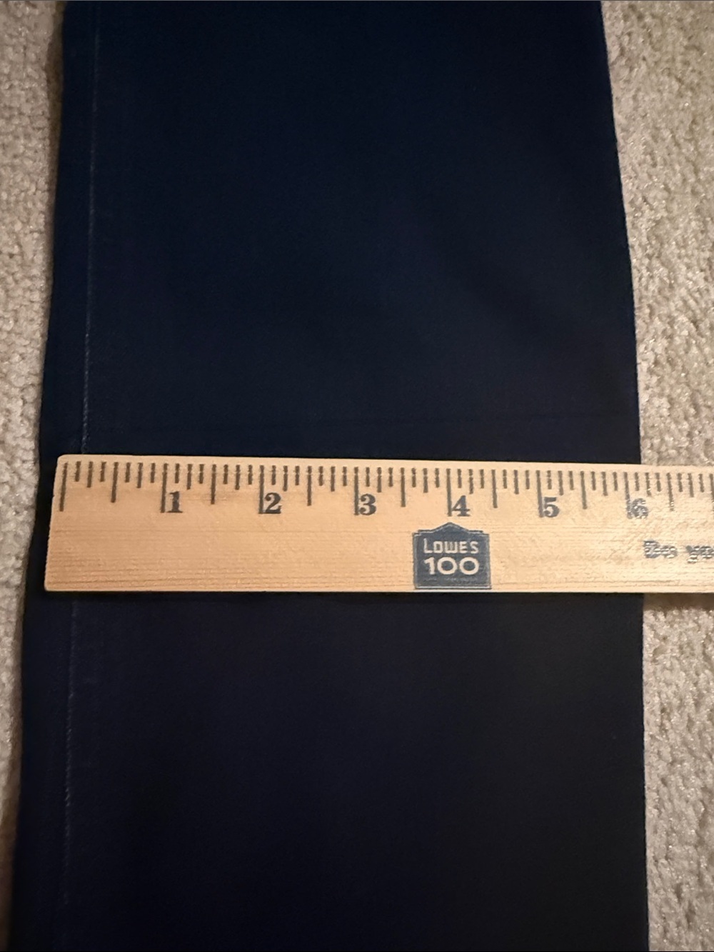 Lilly Pulitzer Navy Straight-Leg Jeans with Gold-Tone Hardware - Picture 11 of 15